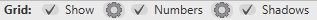 Show hex numbers and configure